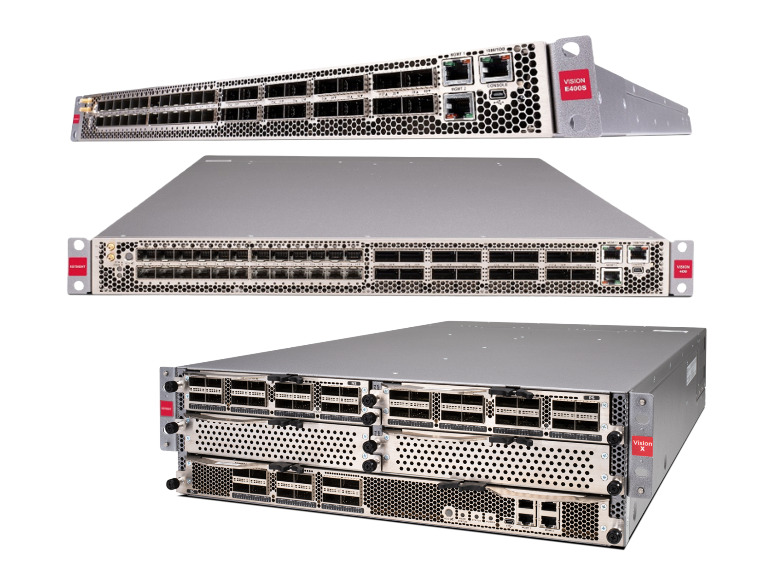 The Keysight Vision Series Network Packet Brokers form a complete portfolio of appliances designed to aggregate, filter, optimize, and distribute network traffic to monitoring and security too